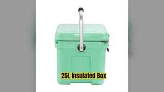 SUNMORE 25L Mint Green Rotomolded Cooler for Camping